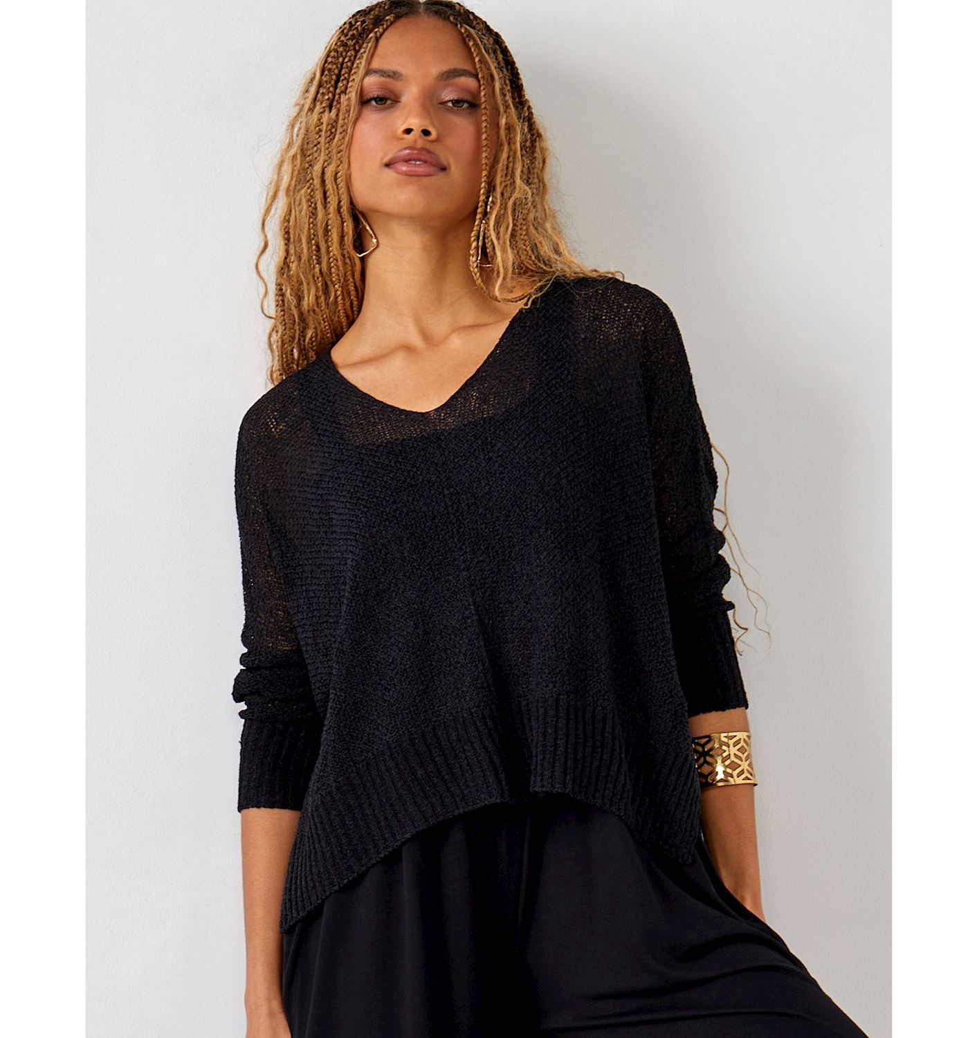 Open Weave Sweater