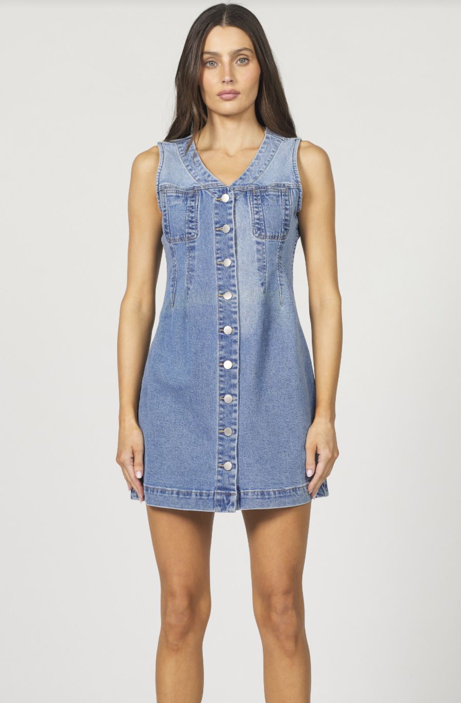 Denim Sabrina Dress