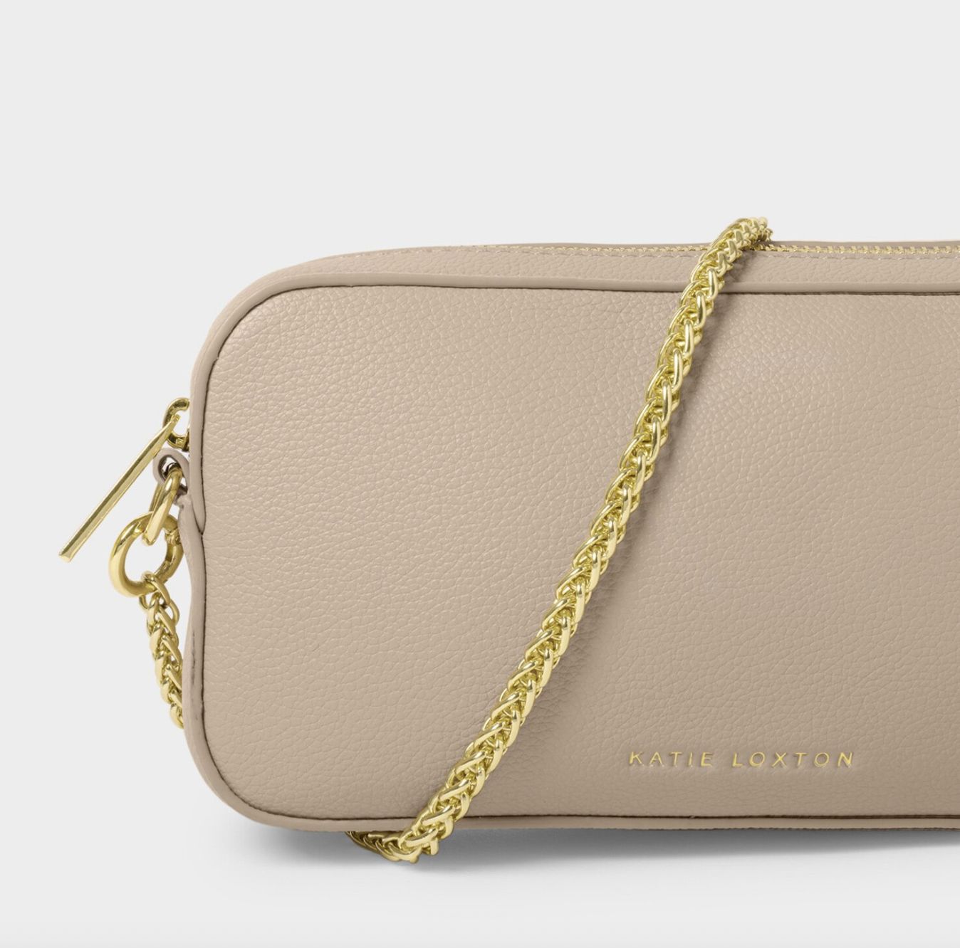 Taupe Remi Slider Chain Crossbody