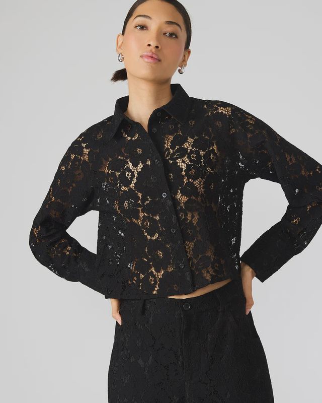 Blk Lace Jaiya Top