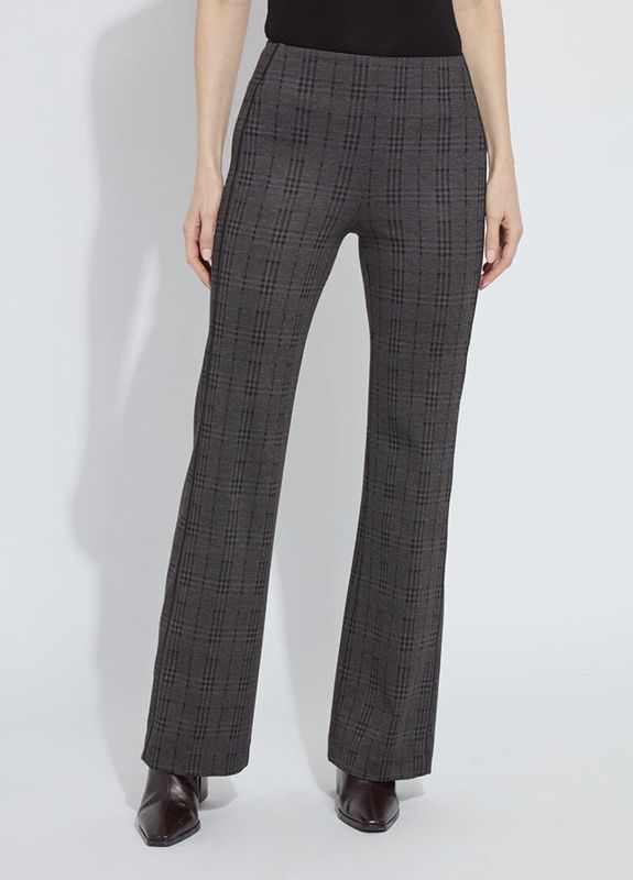 Patterned Hi Waist Trouser