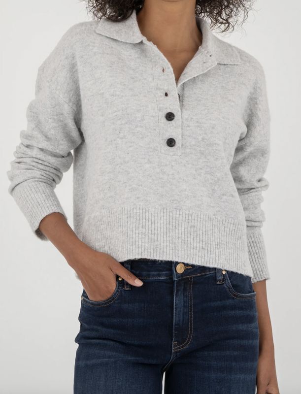 Lilia Button-Down Sweater