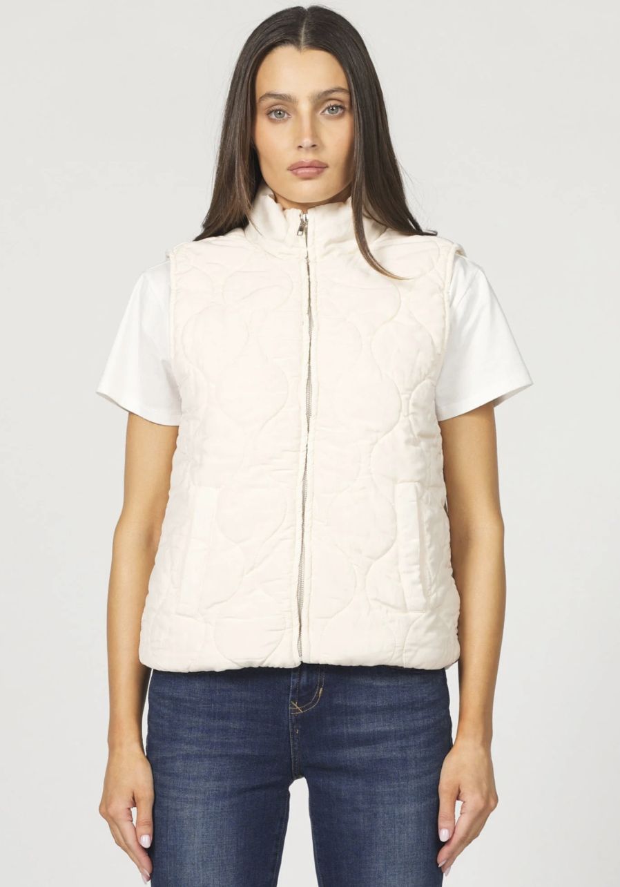 Cream Hadley Vest