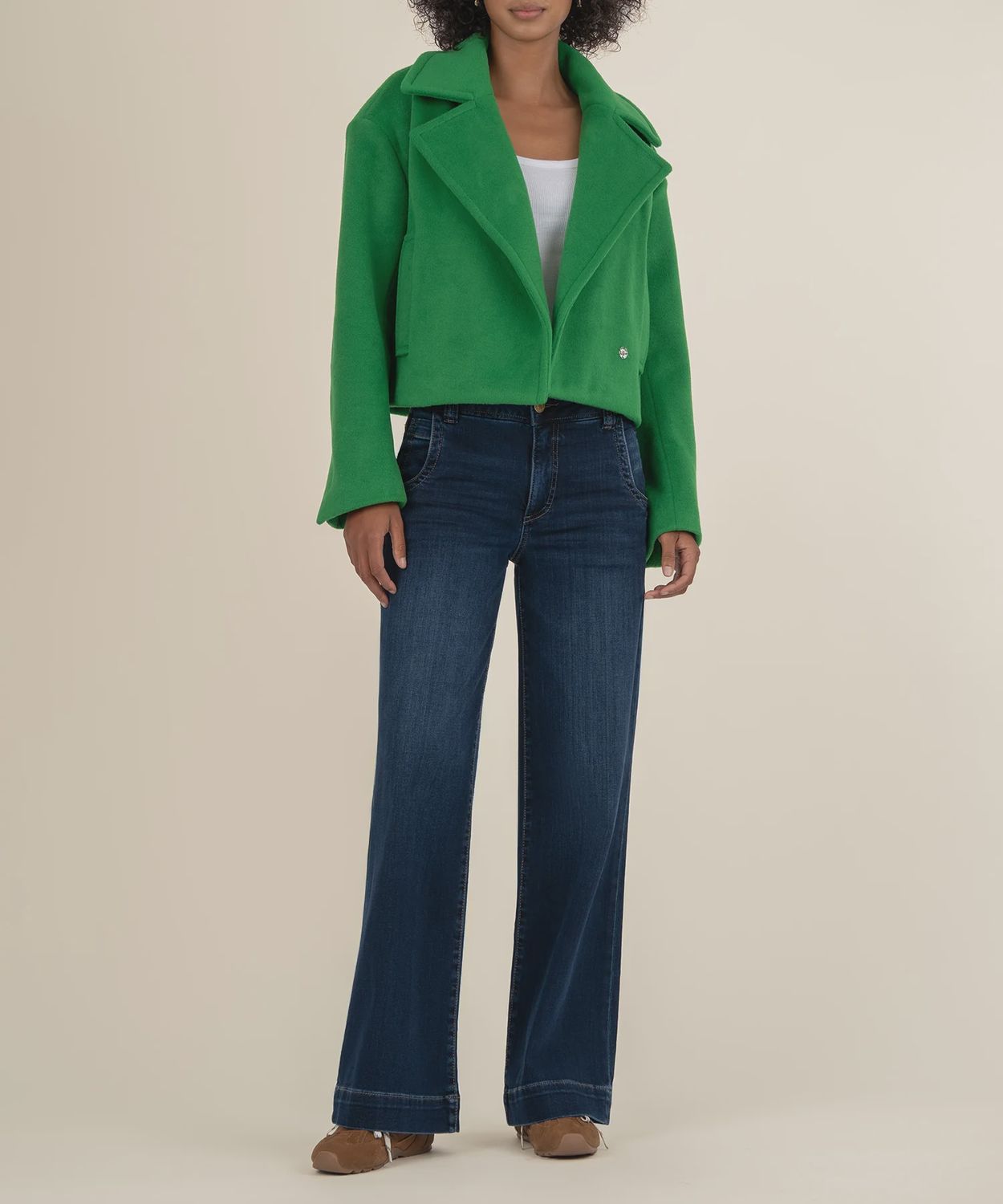 Kelly Green Harper Peacoat