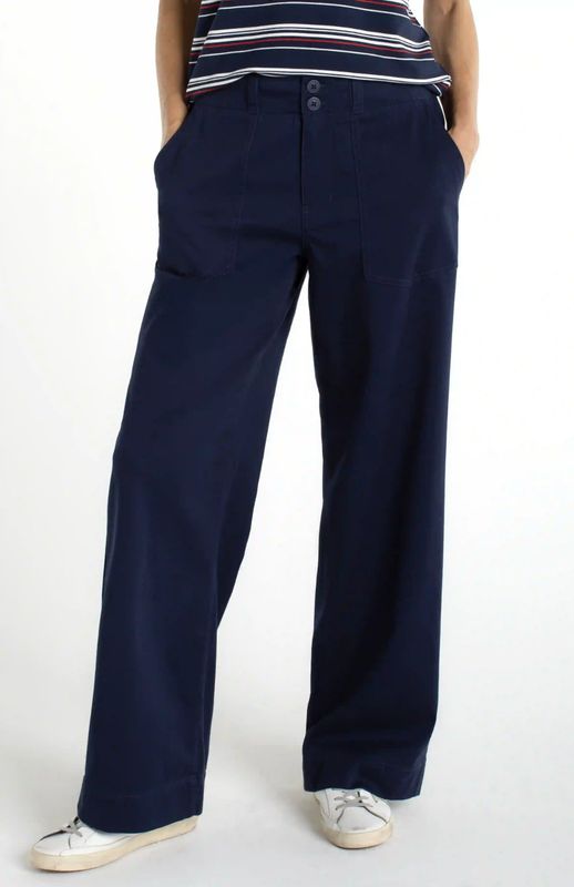 Navy Utility Patch Pocket Pant