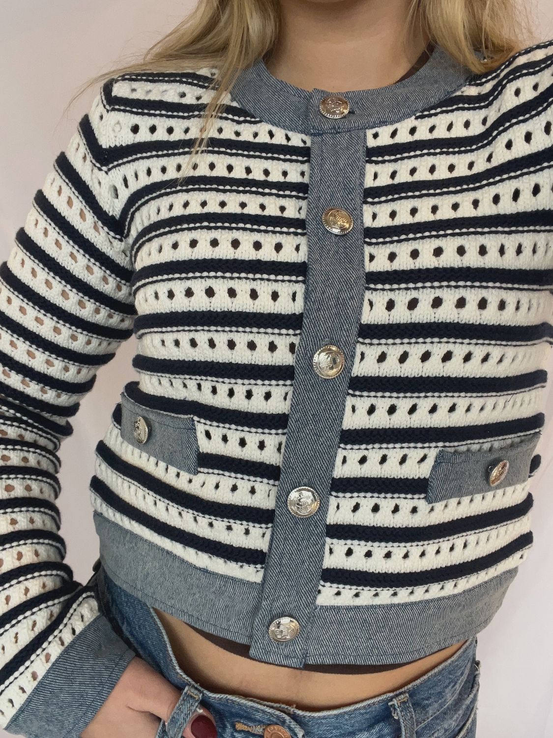 Casette Sweater Cardigan