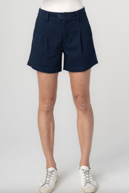 Navy Trouser Short