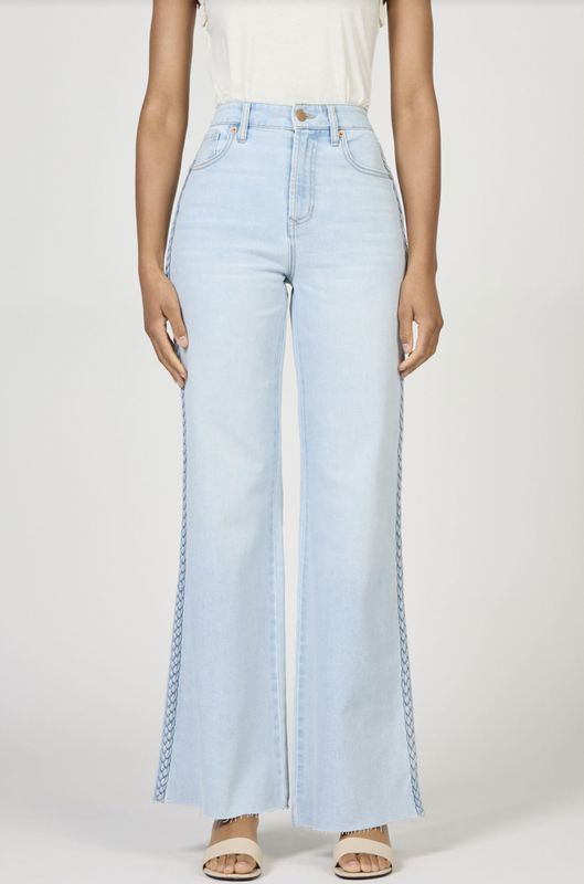 Fiona Braided Wide-Leg
