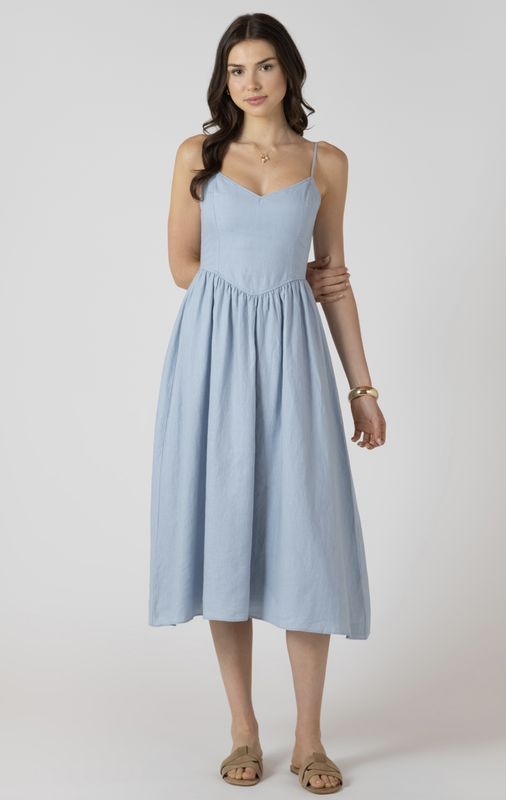 Denim Midi Dress