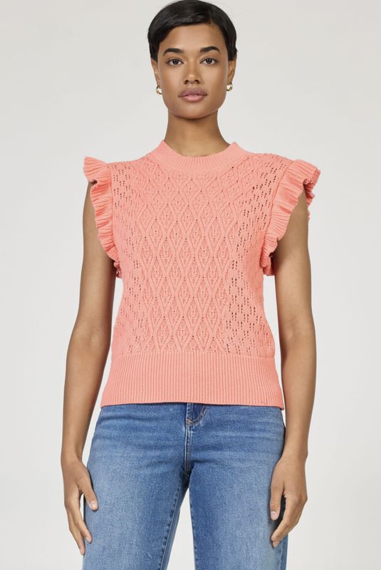 Coral Tilly Sweater