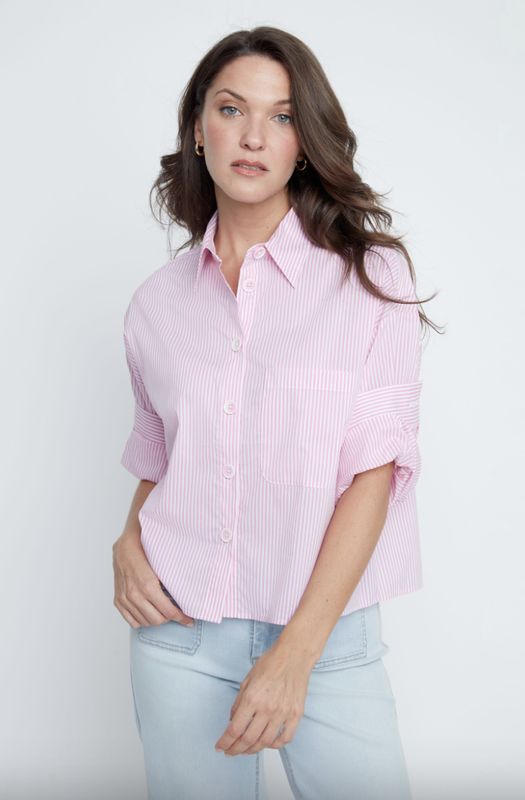 Rosebloom Stripe Top