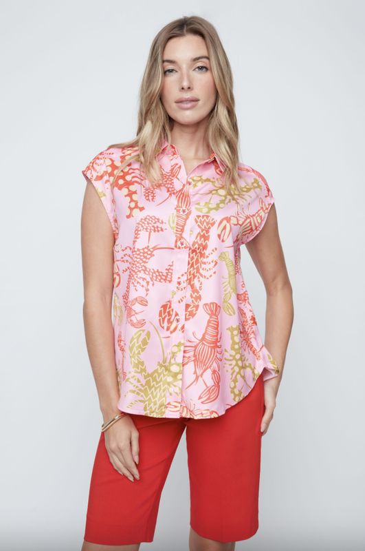Rose Lobster Blouse