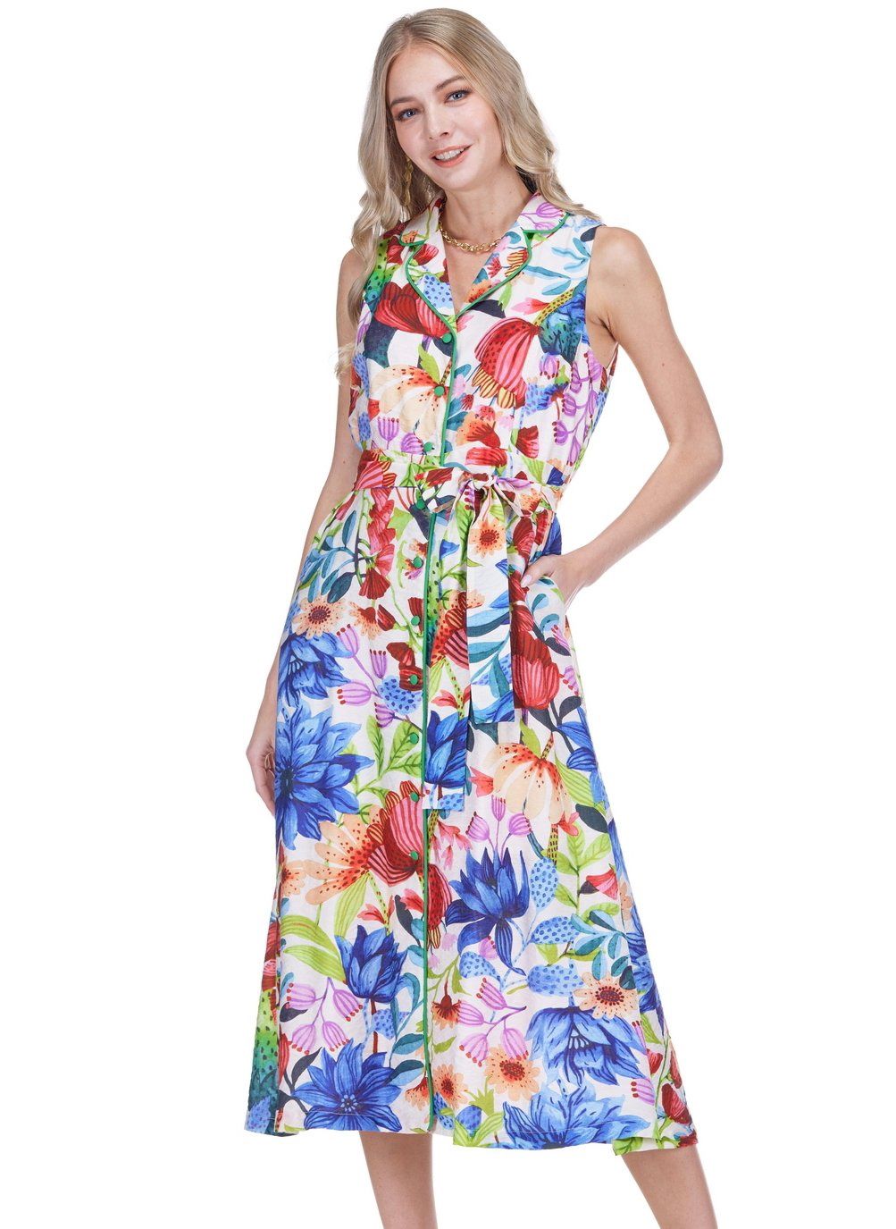 Botanica Flared Dress