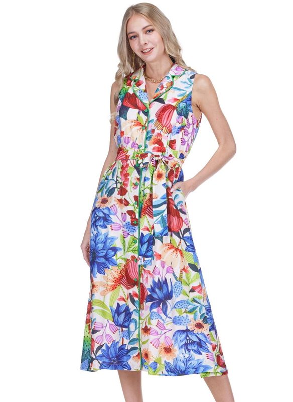 Botanica Flared Dress