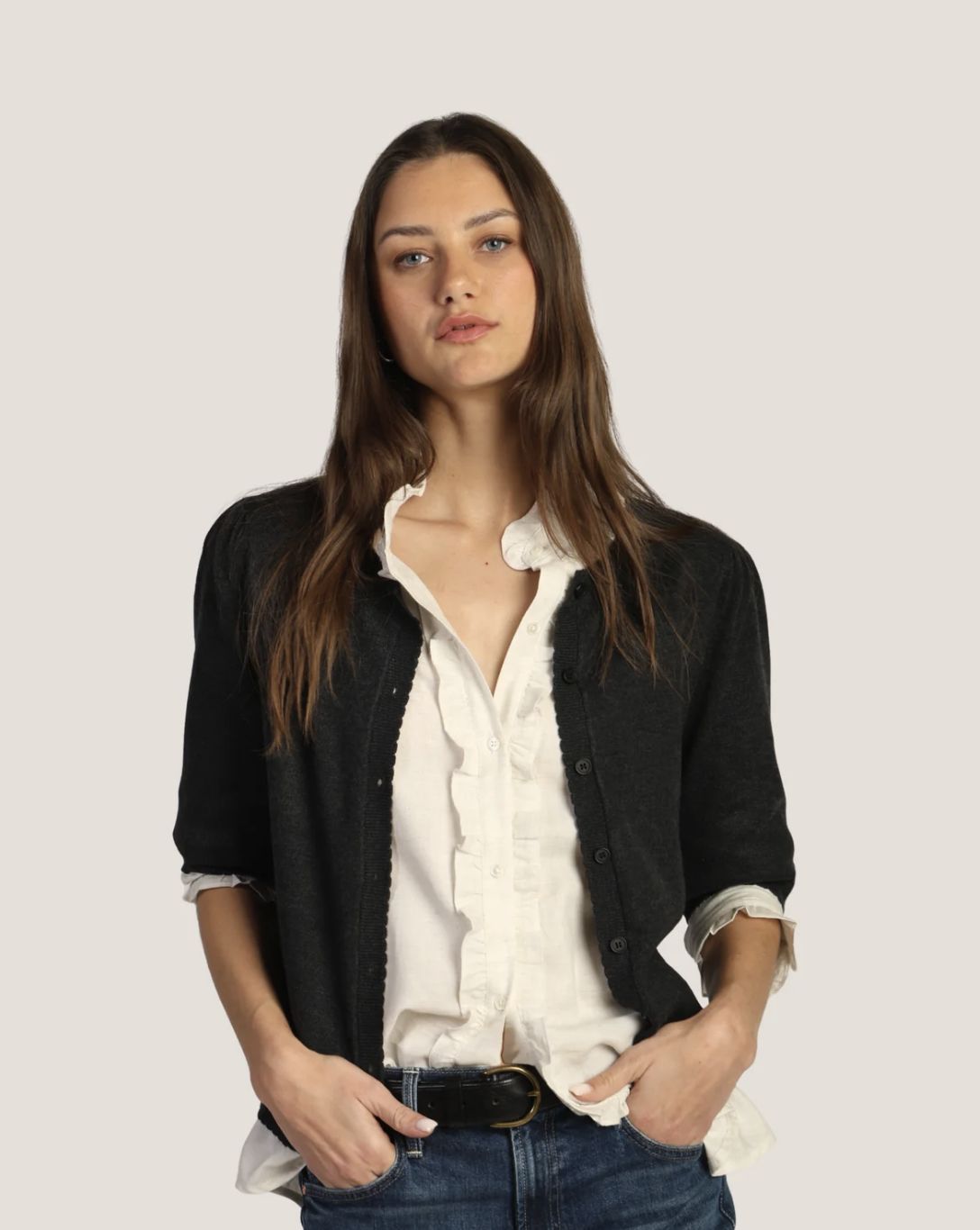 Blair Crewneck Cardigan