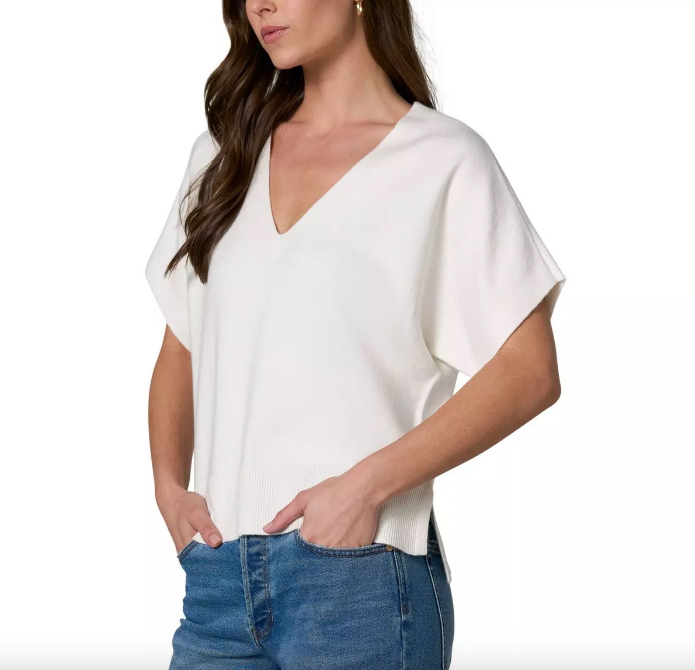 White Dolman Popover