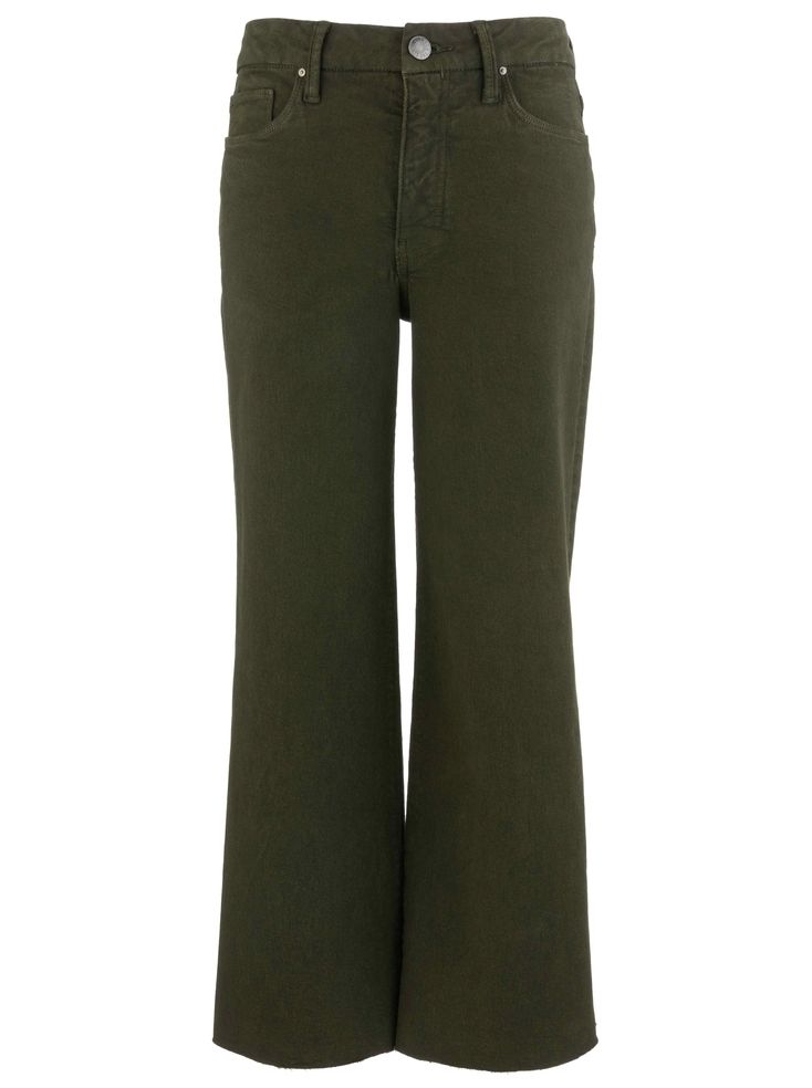Tuscan Olive Meg Wide-Leg