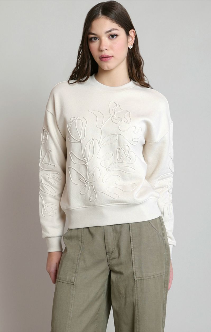 Embroidered Sweatshirt
