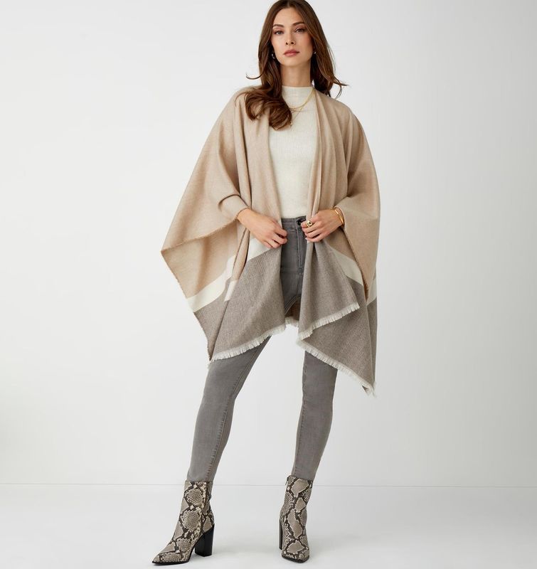 Neutral Timeless Wrap