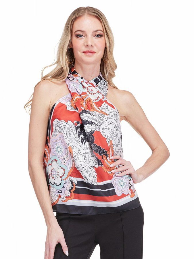 Rouge Criss-Cross Halter