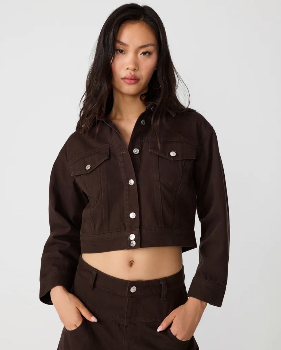 Espresso Dove Denim Jkt