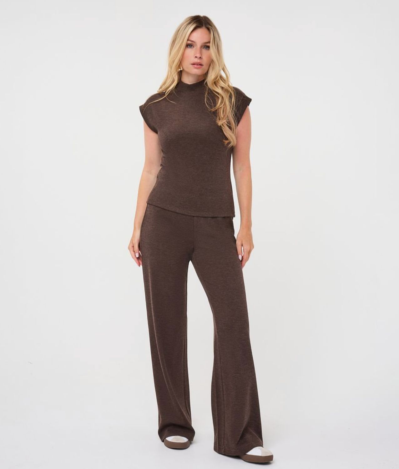 Cacao Knit Trouser