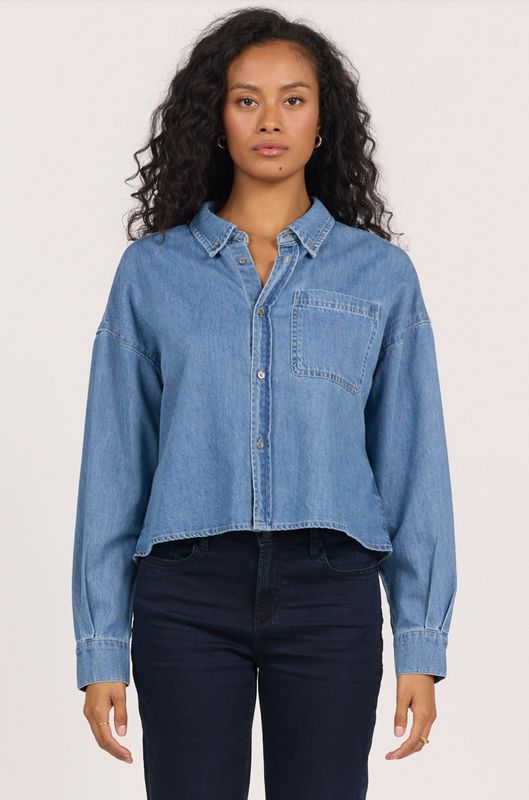 Denim Cropped Adrianna