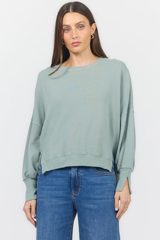 Trenton Iceberg Green Pullover