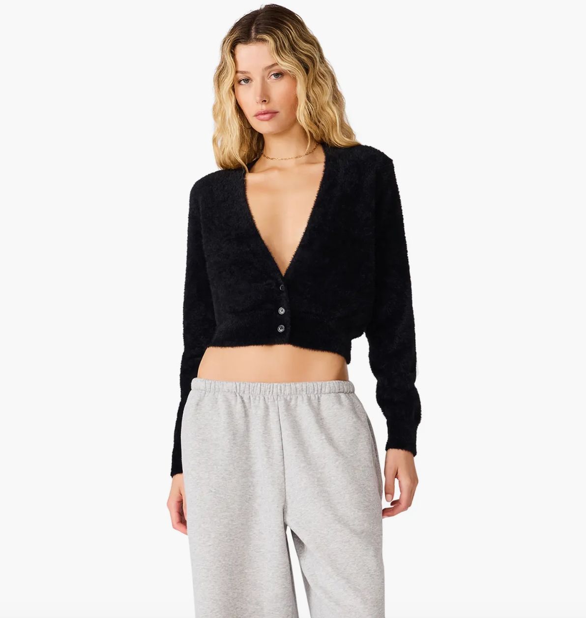 Blk Rachel Cardigan