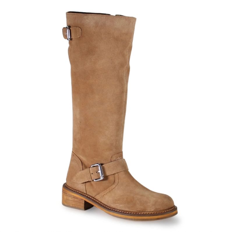 Tan Suede Karmic Boot