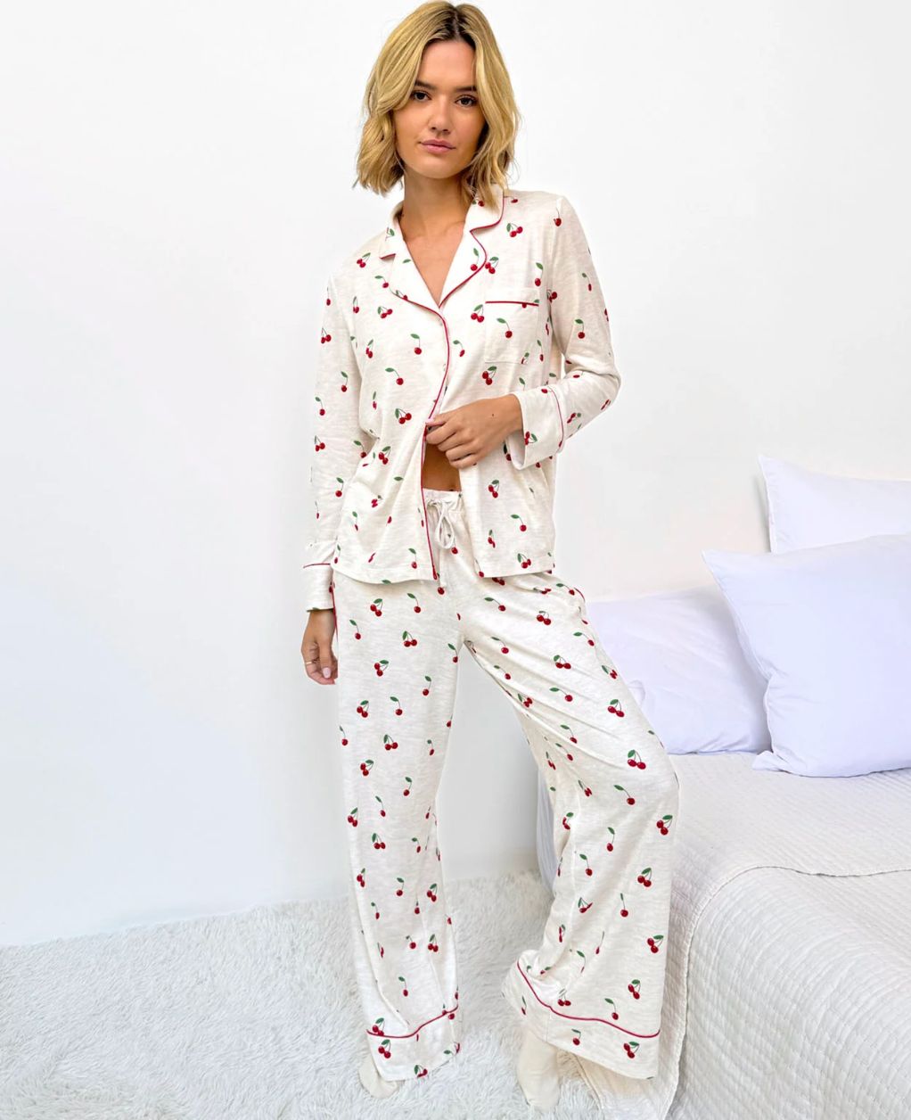 Cherry PJ Set