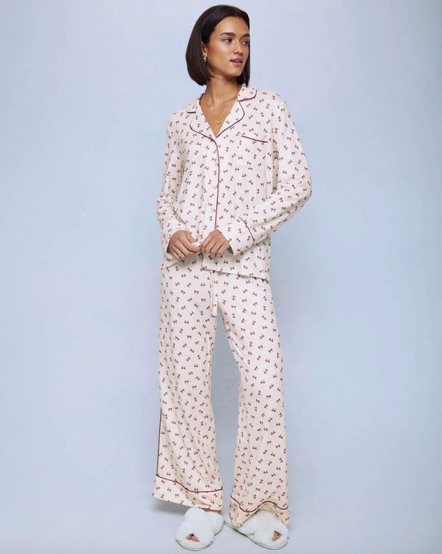 Red Bow PJ Set