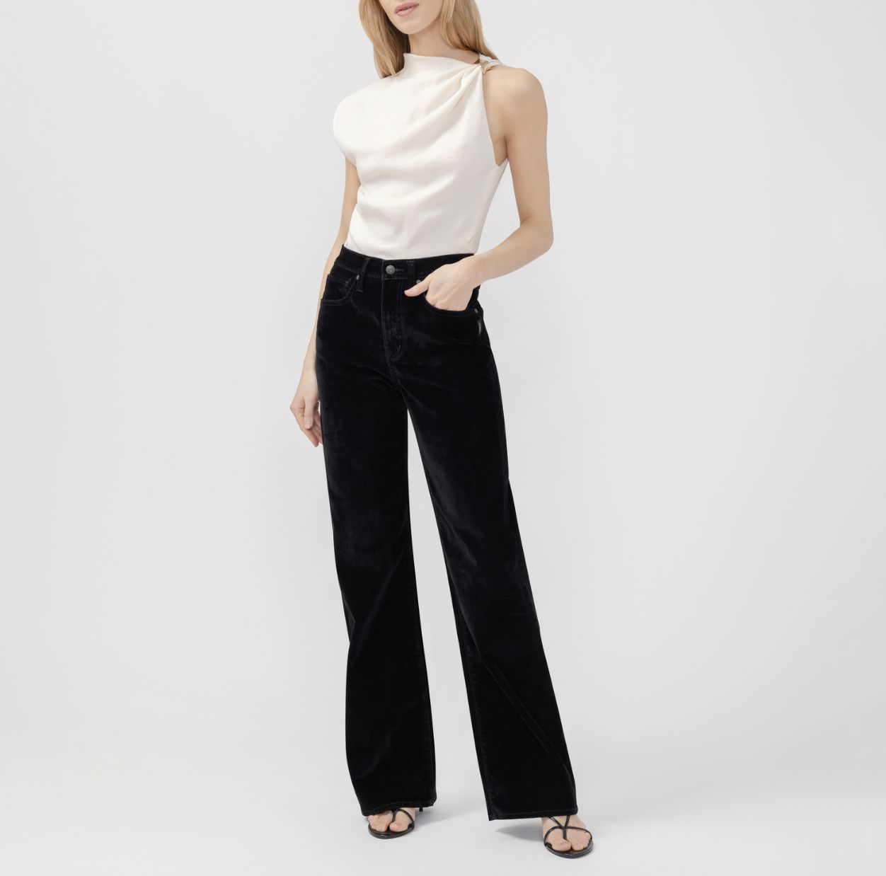 Black Avery Trouser