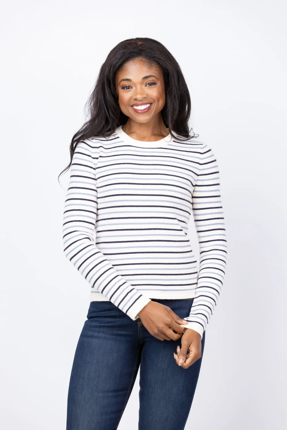 Stripe Beau Pullover
