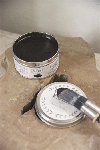 Cire de finition noire