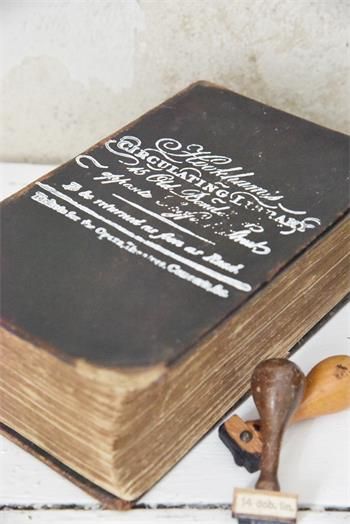 Estampe texte Hookham's