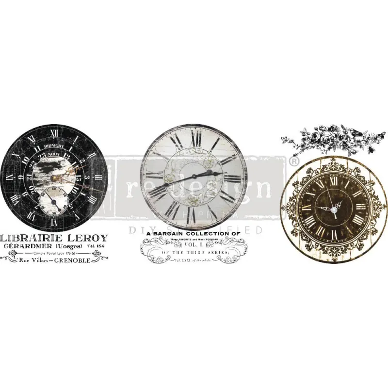 Décalco Vintage Clocks