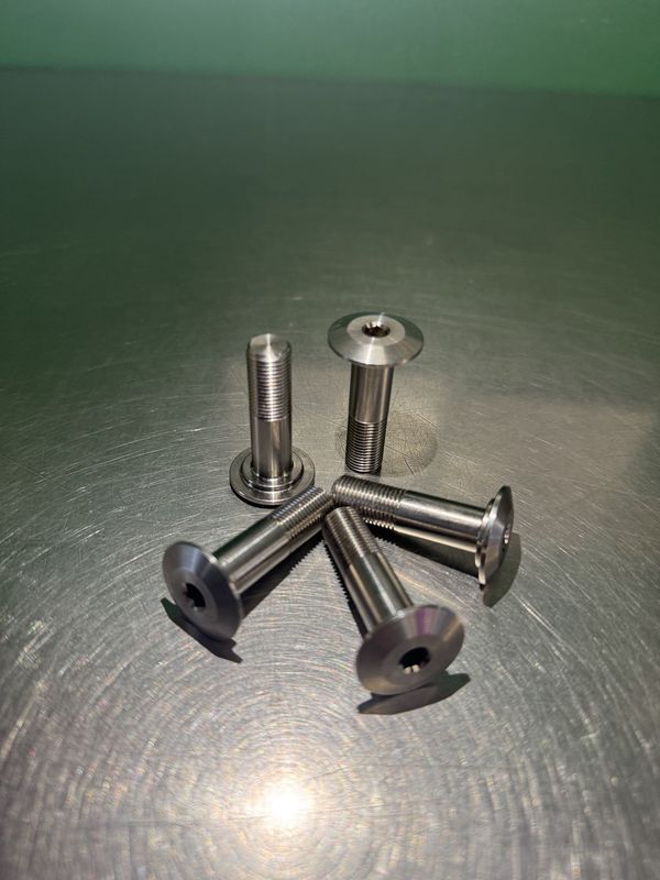 Titanium SNO-GO Bolts for Gen 4 Bike
