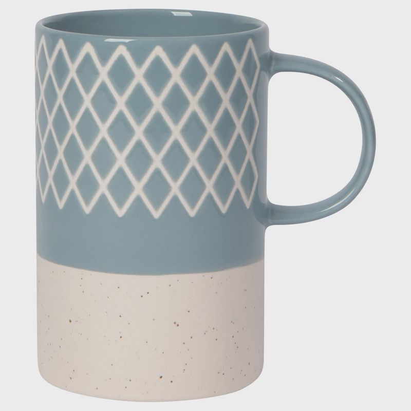 Mug Etch Slate Blue