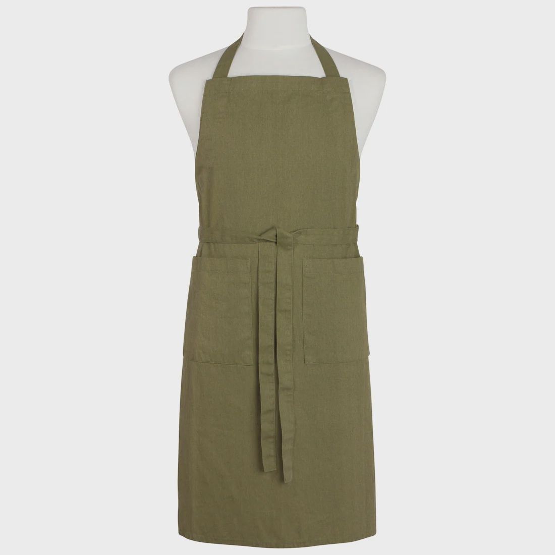 Stonewash Olive Branch Apron