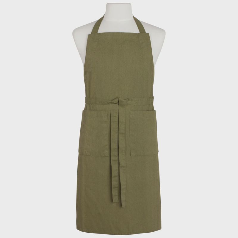 Stonewash Olive Branch Apron