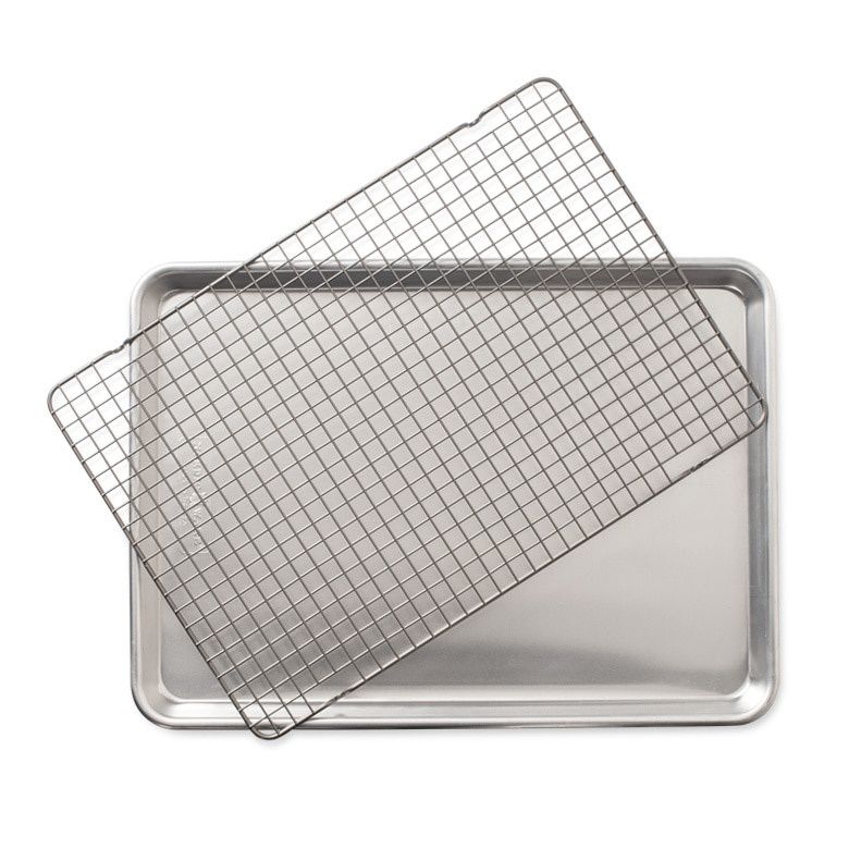 Half Sheet with Oven-Safe Grid