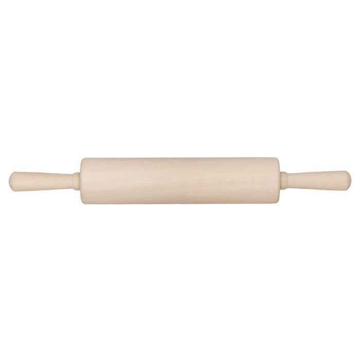 HARDWOOD ROLLING PIN 12X2.75&quot;&quot;