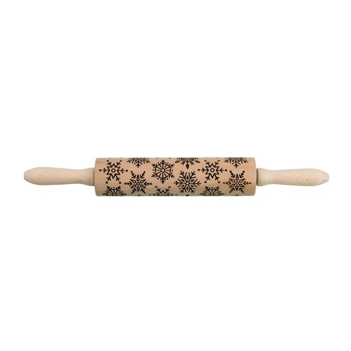 SNOWFLAKE ROLLING PIN