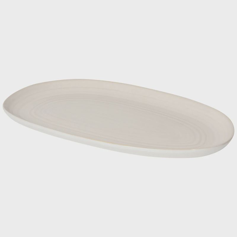 Platter Oval 10.5in Aquarius Oyster