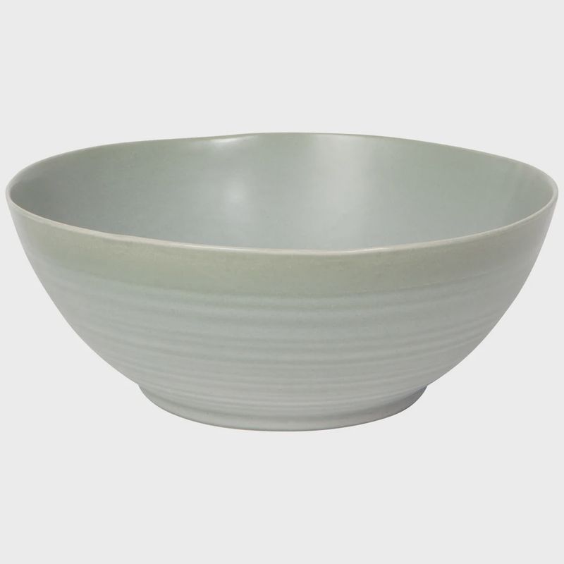 Bowl Serve 9.5in Aquarius Sage
