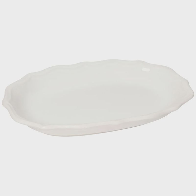 Platter 9.5in Provence Ivory