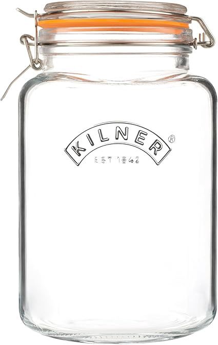 CLIP TOP SQUARE JAR 102 FL OZ