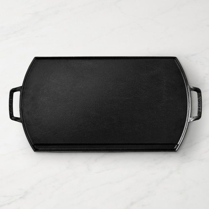 Lodge Blacklock Triple Seasoned Double Burner Griddle