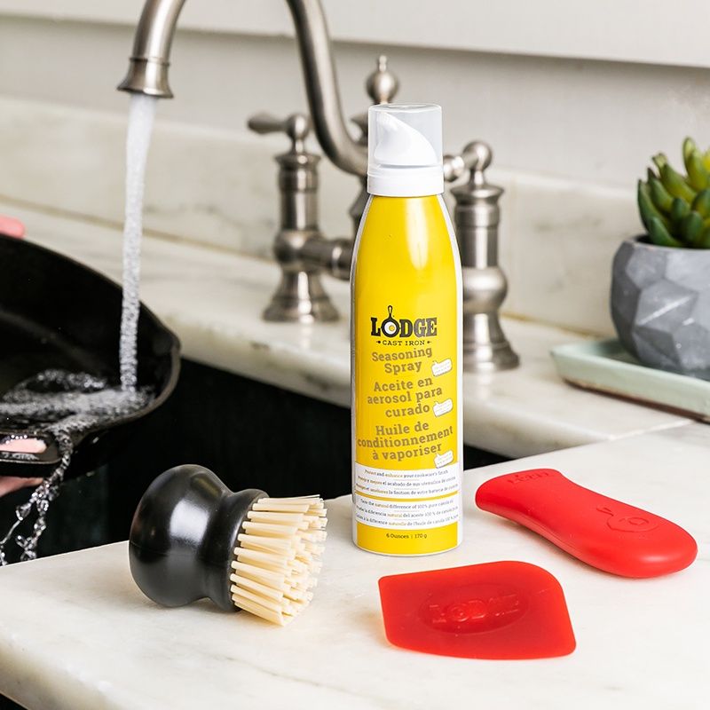 Seasoned Cast Iron Care Kit *